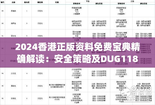 2024年全新澳版資料寶典，安全解析攻略_防護版HZG730.23